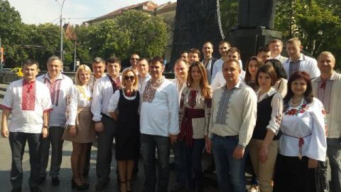Солідарність провела у Львові урочисті заходи з нагоди Дня державного суверенітету