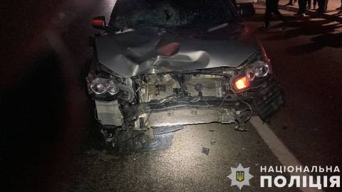 У Городку водій Mitsubishi Lancer збив пішохода