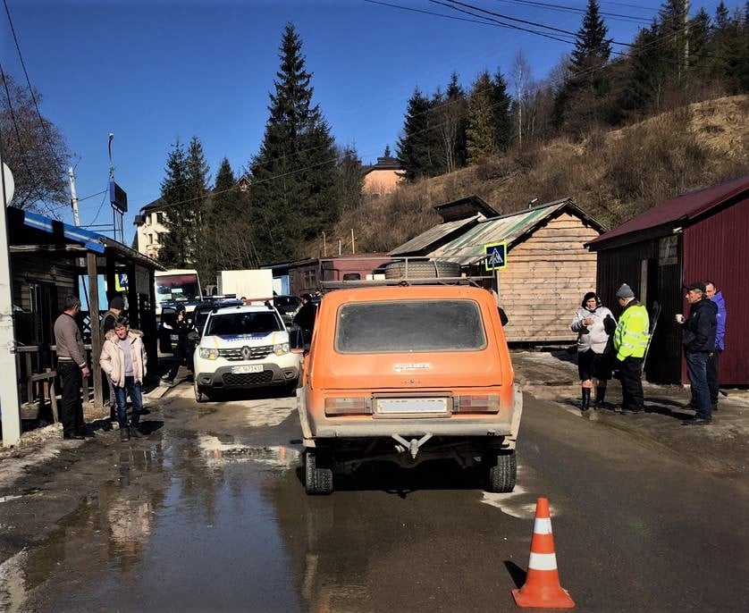 На Стрийщині водій ВАЗу збив пішохода