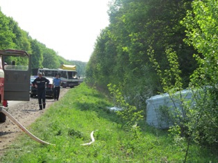 Шестеро осіб травмовано внаслідок ДТП за участю трьох автомобілів на Львівщині