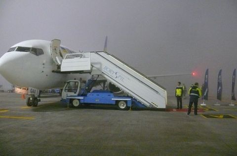 Авіаційний рух у Польщі заблокований туманом