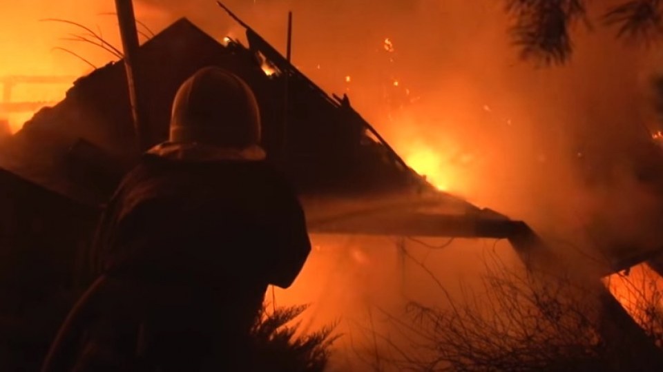 На Львівщині у пожежі загинула літня людина