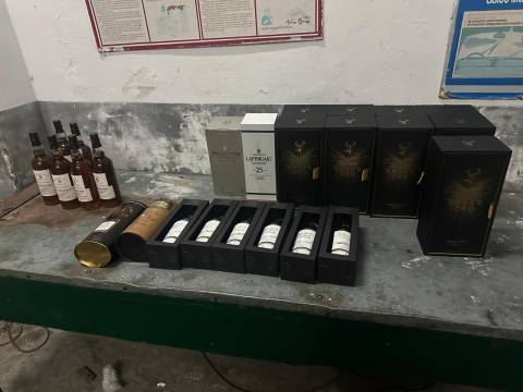 У Шегинях виявили контрабанду фальсифікованого алкоголю та сенсори рівня глюкози на 600 тисяч гривень