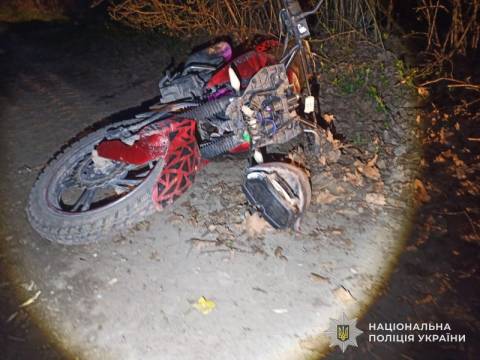 На Дрогобиччині у ДТП постраждали водій та пасажир мотоцикла