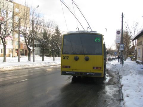 У Львові скасують тролейбусний маршрут №25