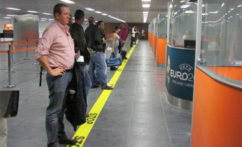 Від початку Євро-2012 український кордон перетнуло 4 млн. осіб