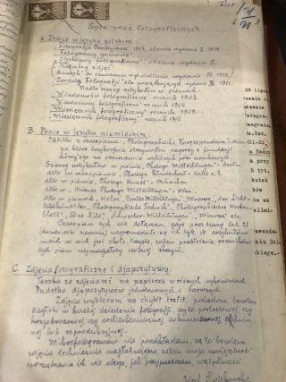 Авітобіографія Юзефа Світковського з особистої справи (Державний архів Львівської області)