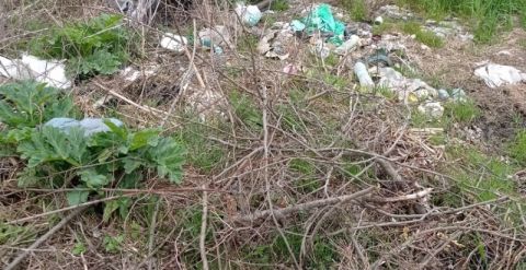 На території Меденицької ОТГ виявили звалище побутових відходів