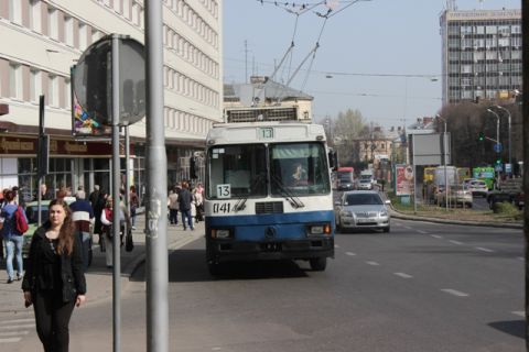 Тролейбуси №13 у Львові облаштують для незрячих