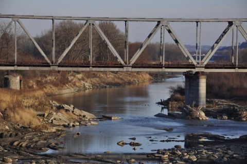 Рівень води на річках Львівщини спадає