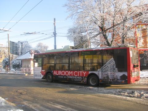 У Львові не курсують тролейбуси