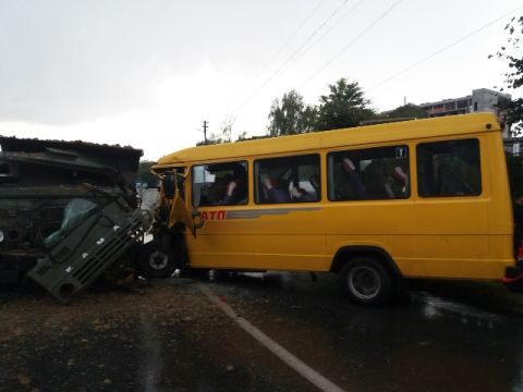 У Моршині автобус з пасажирами потрапив у ДТП: є травмовані