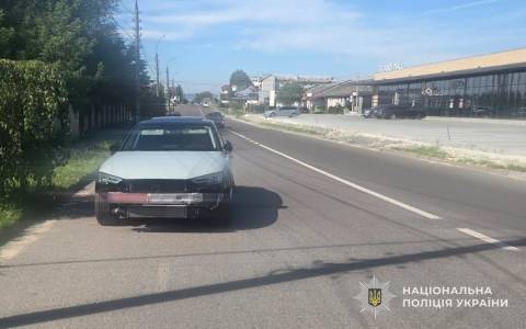 У Самборі водій Audi A4 збив пішохода