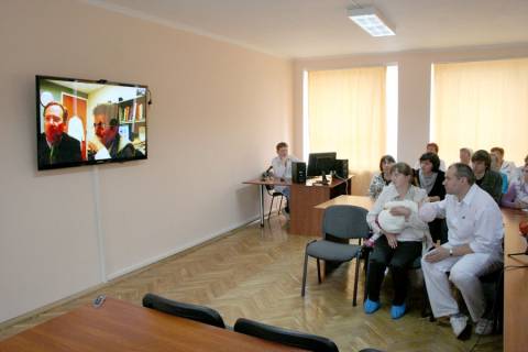 Львівські лікарі на зв'язку із Бостоном