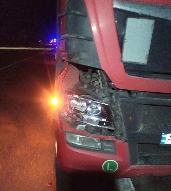На Стрийщині вантажівка на смерть збила пішохода