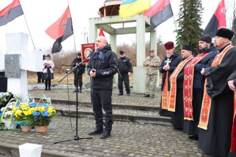 Депутати Львівщини вшанували полеглих січовиків Карпатської України