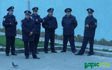 63 міліціонери виїхали з Львівщини в зону АТО, аби змінити своїх колег