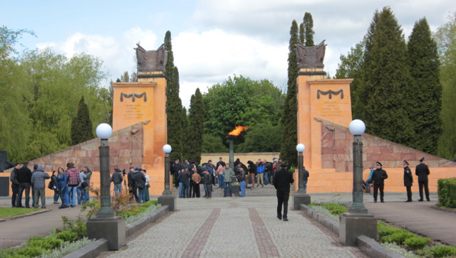 Із Пагорба Слави викрали кількаметровий бронзовий вінок