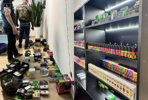 На Львівщині викрили мережу з незаконного продажу електронних сигарет та вейпів