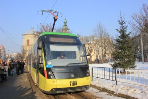 У Львові три трамваї курсуватимуть у новорічну ніч