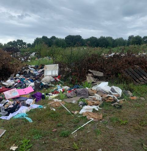 На території Новояричівської громади виявили звалище сміття