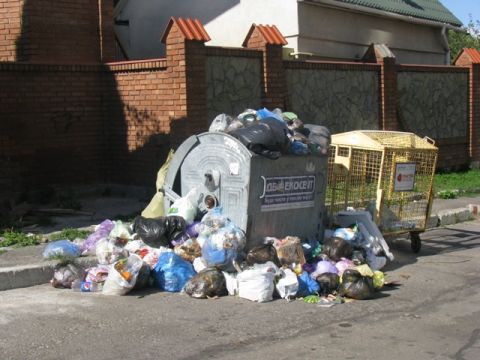 На Сихові не вивезли сміття із 170 майданчиків