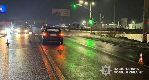 На Львівщині за добу у ДТП постраждали двоє пішоходів