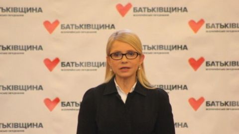 Головне завдання нового президента – переможний мир – Тимошенко