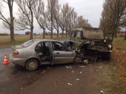 Внаслідок аварії на Львівщині п'ятеро осіб потрапили у лікарню