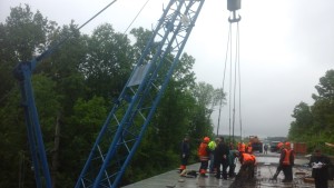 На Скнилівському шляхопроводі розпочали монтаж балок