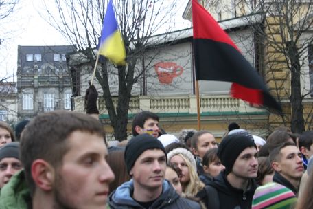 У Львові затримали чоловіків, які хуліганили на Євромайдані