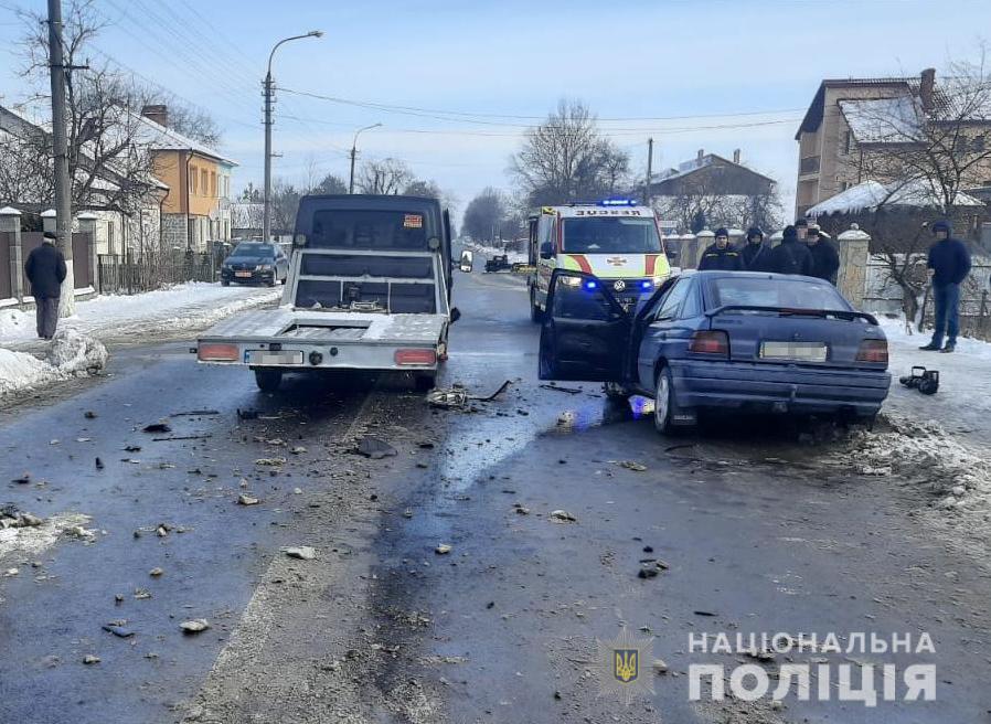 У Самборі в ДТП помер водій Ford Escort