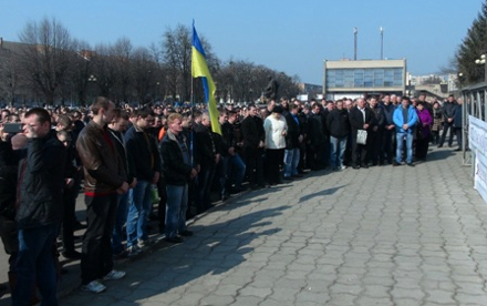 Львівські шахтарі чекають на результати з Києва