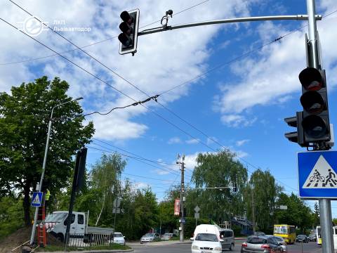 На перехресті Зелена – Зубрівська у Львові запустять інноваційний режим роботи світлофорів
