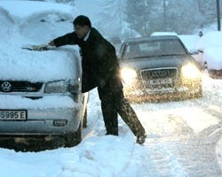 Рух автомобільного транспорту на ділянці між селами Йосипівка Буського району та Суходоли Бродівського району на трасі Київ-Чоп припинено