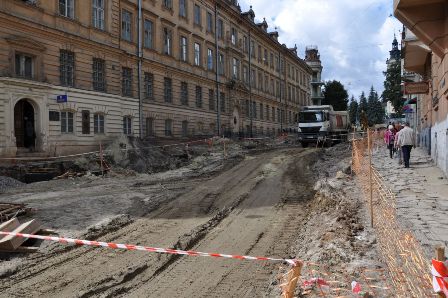 У Львові розпочали ремонт перехрестя вул.Гайдамацька-Замарстинівська