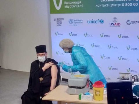 Глава УГКЦ вакцинувався від Covid-19
