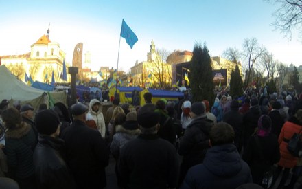 Прокуратура Львівщини просить не закликати мітингувальників до протиправних дій