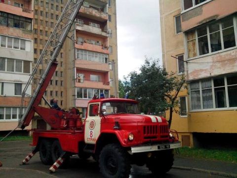 На Львівщині зайнялася квартира у багатоповерхіці