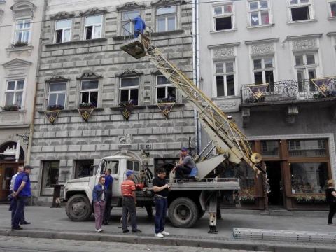 Міськрада Львова виділила вісім мільйонів на ремонт балконів у місті