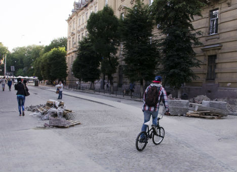 Сьогодні для проїзду відкриють вулицю Січових Стрільців