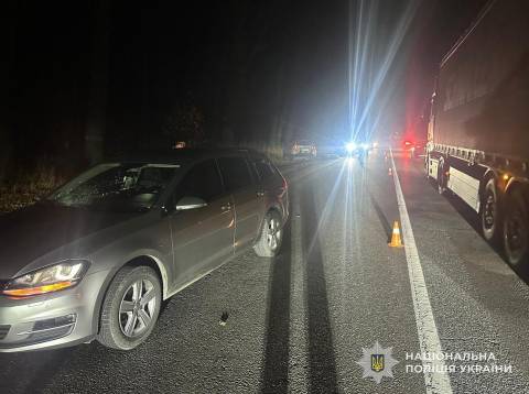 На Стрийщині водій Volkswagen Passat на смерть збив пішохода 