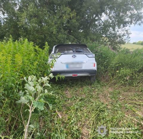 На трасі Київ – Чоп авто Honda Siming з'їхало у кювет: травмувались двоє людей 