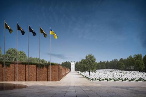 Візуалізація проекту меморіалу 