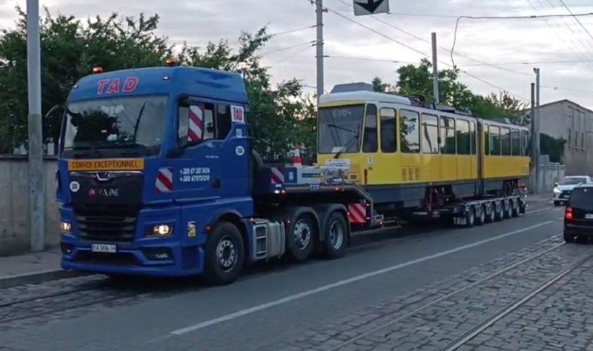 Львів отримав перший вживаний берлінський трамвай
