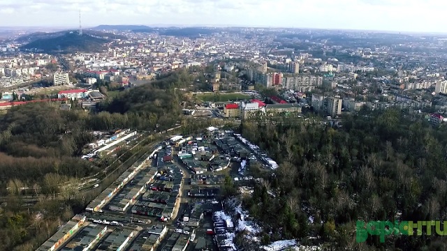 Кортумова гора з повітря