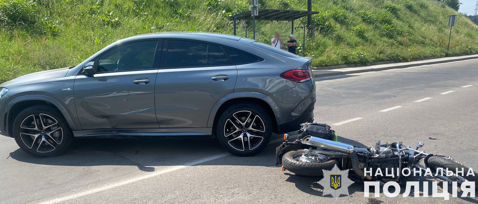 У Львові водій Mersedes-Benz збив мотоцикліста 