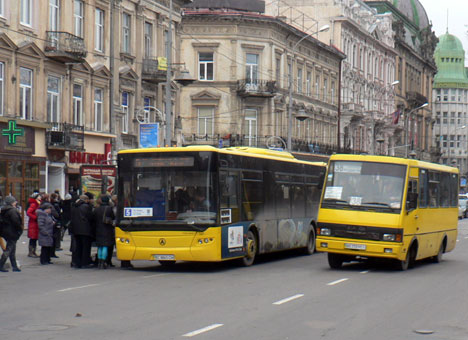 У львівських маршрутках оприлюднять реальні графіки руху, – активісти