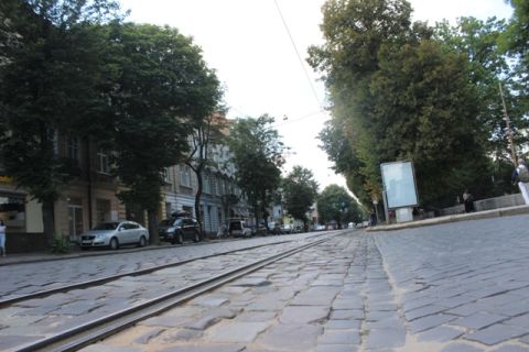 У Львові перекрили нову частину вулиці Степана Бандеру