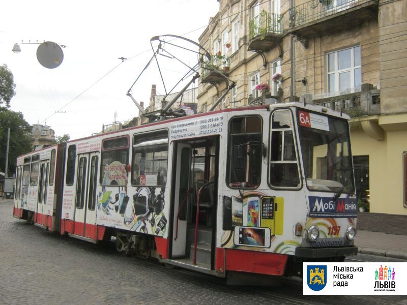У Львові завершили ремонт трамвайної лінії на вулиці Франка